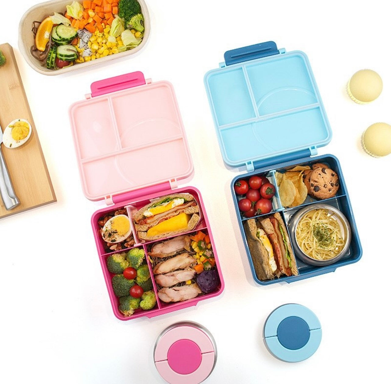 Bento box with insulated thermo