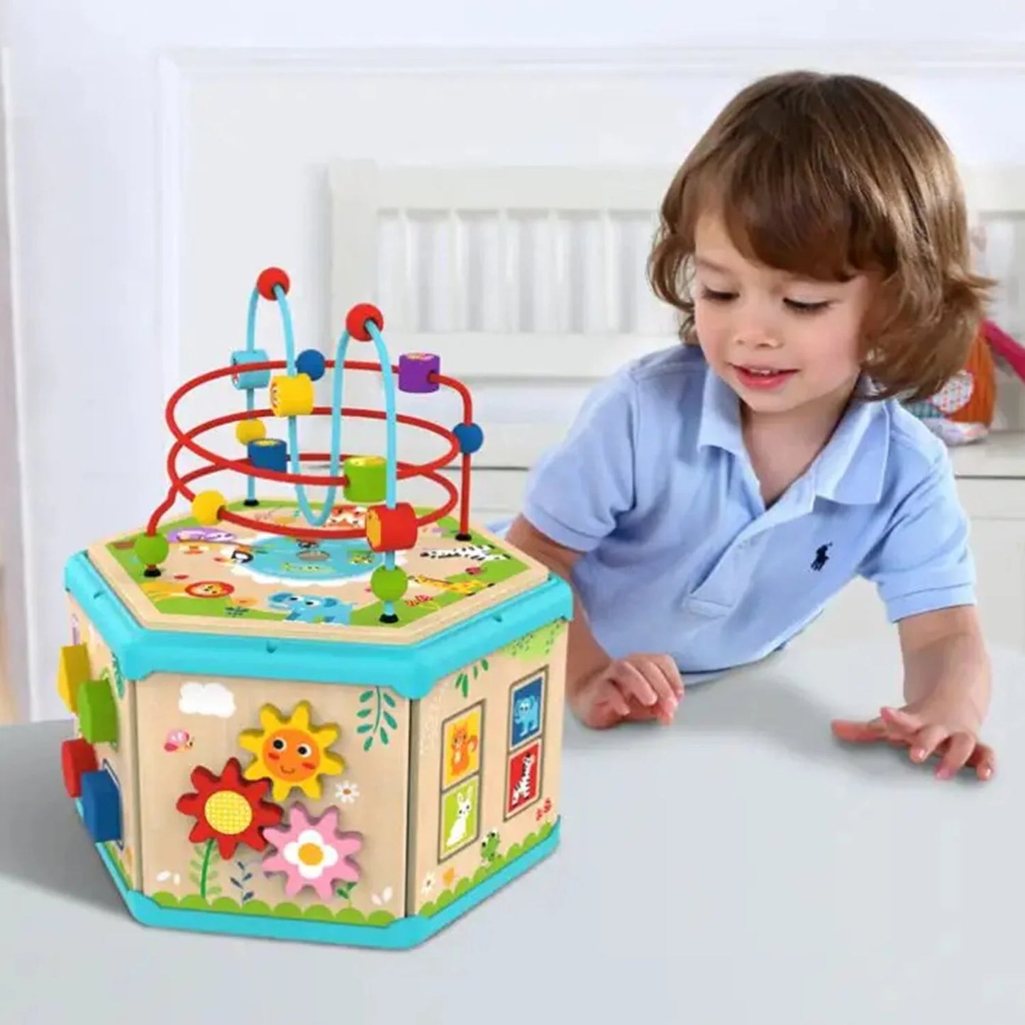 7 In 1 Activity Cube