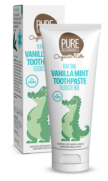 Pure Beginnings vanilla mint  Toothpaste