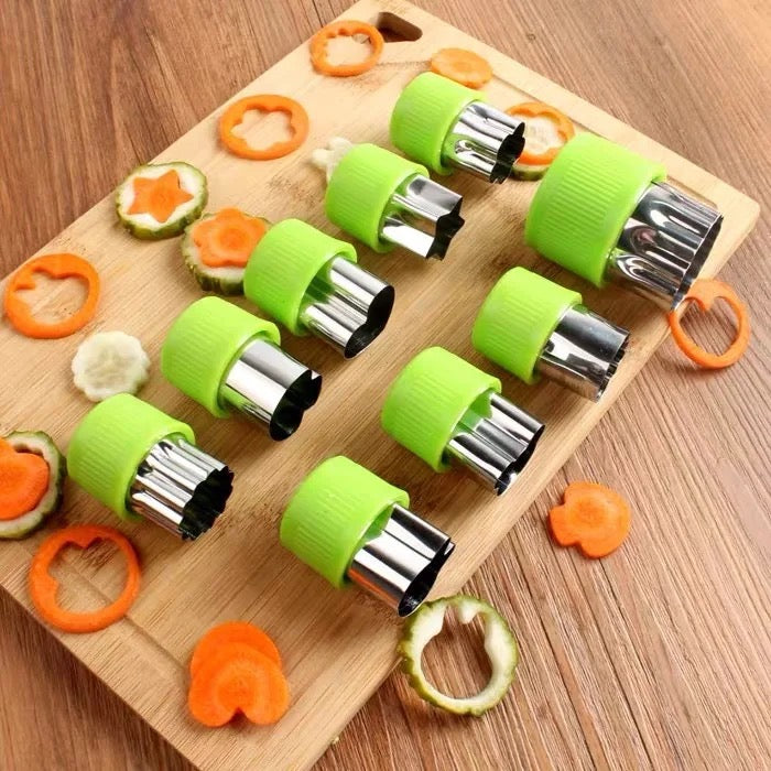 Fruit and vegetable cutter - 9 piece