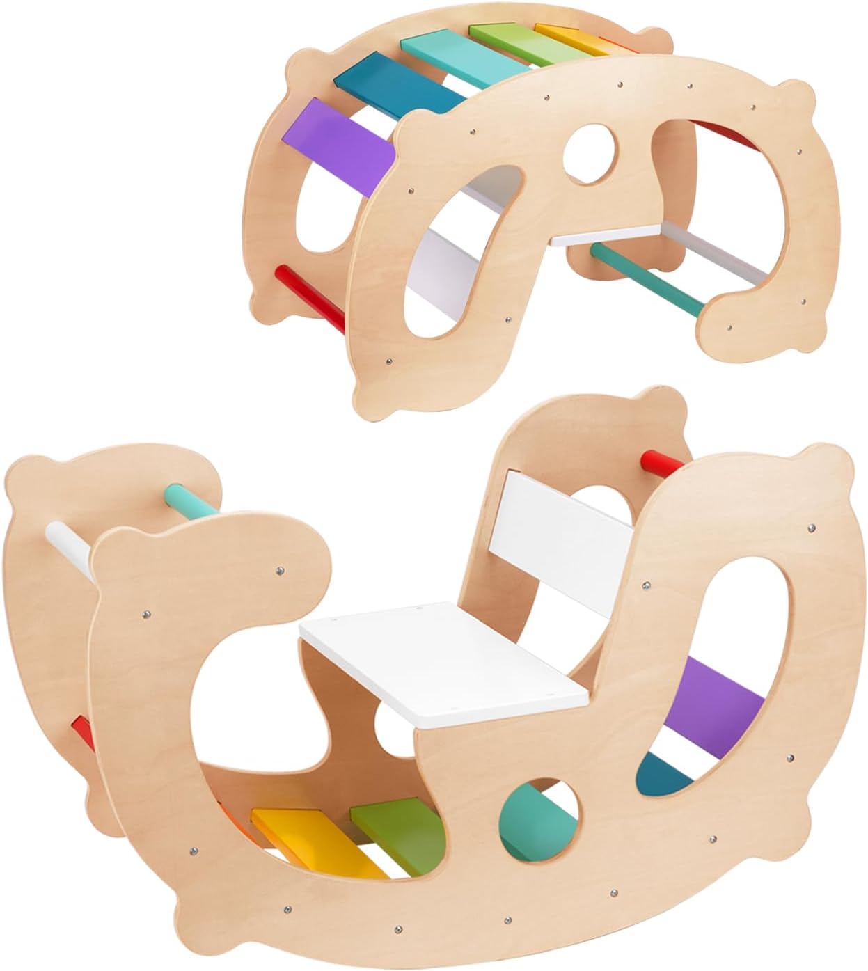 Rainbow Climbing Toy