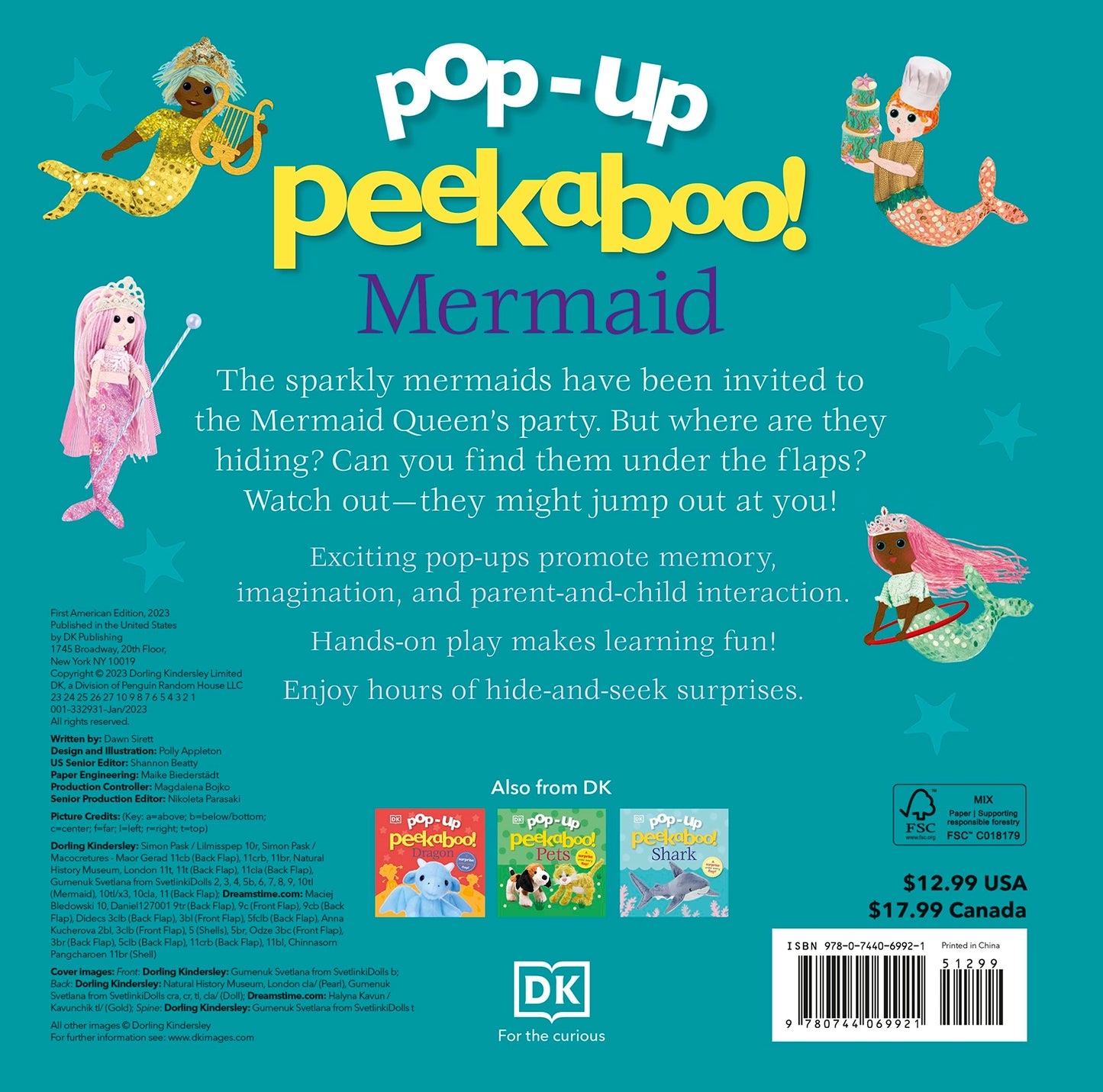 Pop-Up Peekaboo! Mermaid