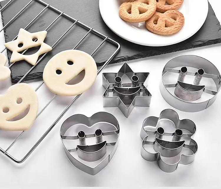 Fruit, cookie and sandwich cutter