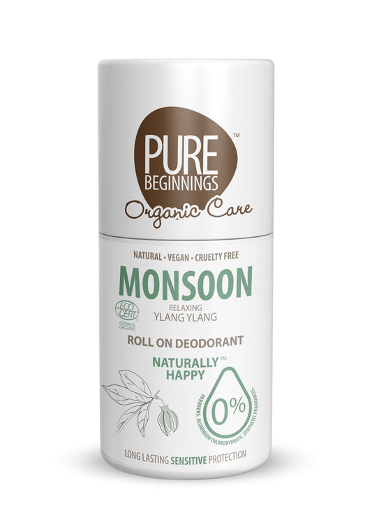 Pure Beginnings Monsoon Roll On Deodorant 75ml