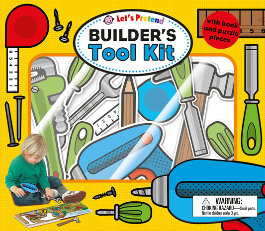 Let's Pretend Builders Tool Kit: With Book and Puzzle Pieces