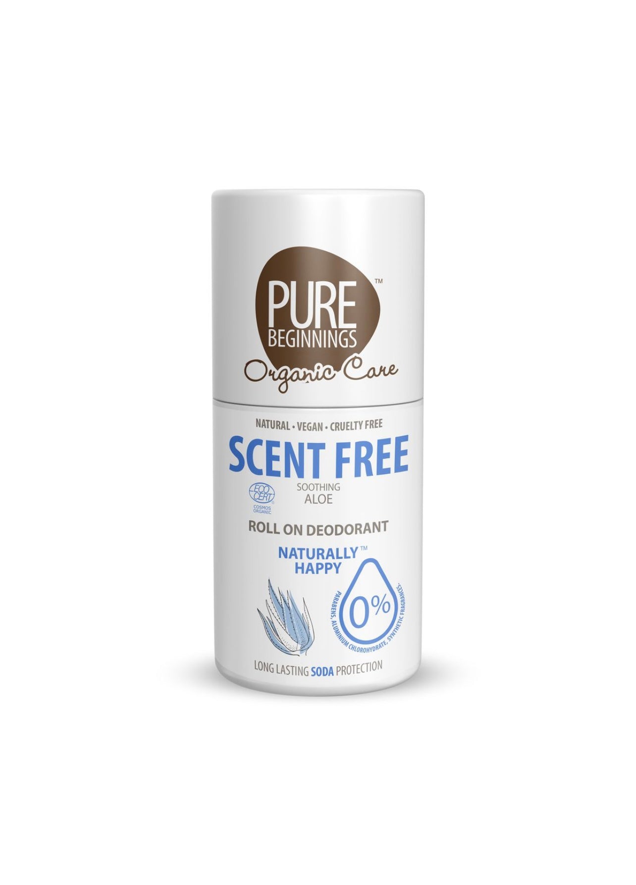 Pure Beginnings Scent Free Roll On Deodorant 75ml