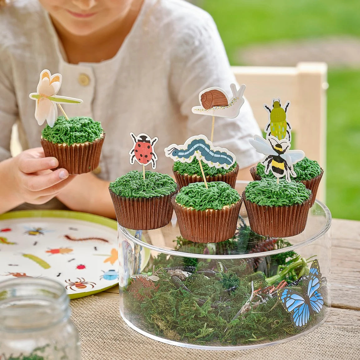 Bug Party Cupcake Toppers