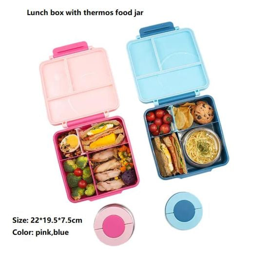 Bento box with insulated thermo