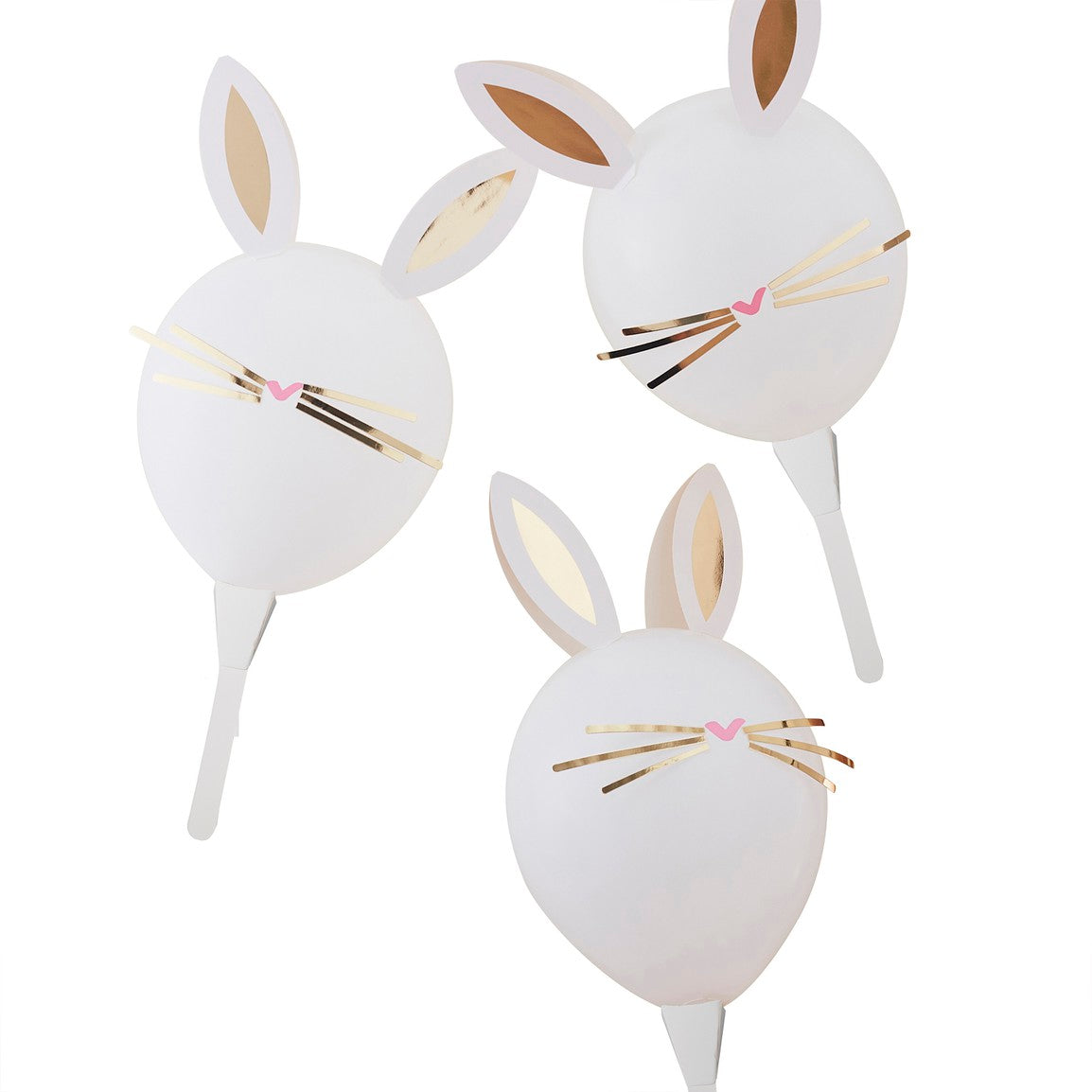 Make Your Own Easter Bunny Balloons