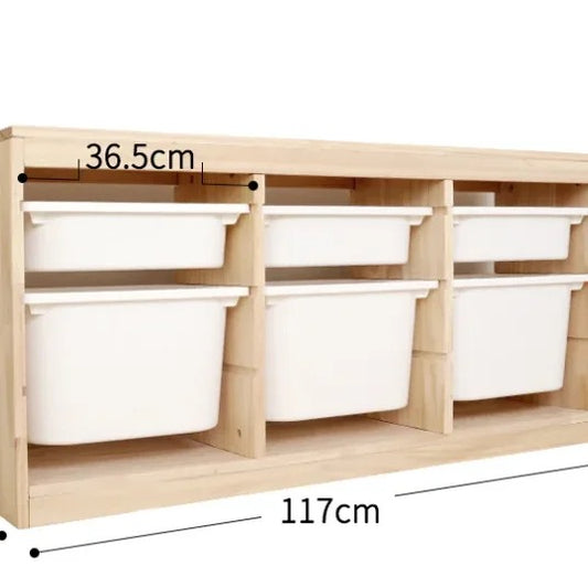 Toy storage with Bins 3