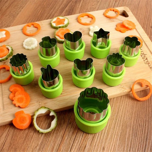 Fruit and vegetable cutter - 9 piece