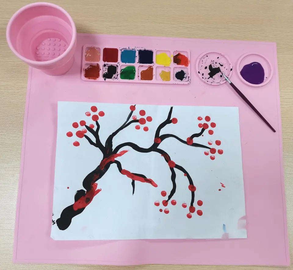 Silicone Craft Mat for Painting Play Doh and Clay for Kids