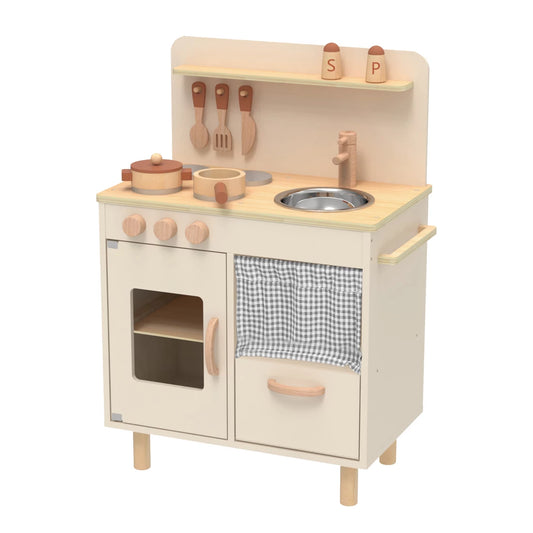 Wooden kitchen 3 - cream