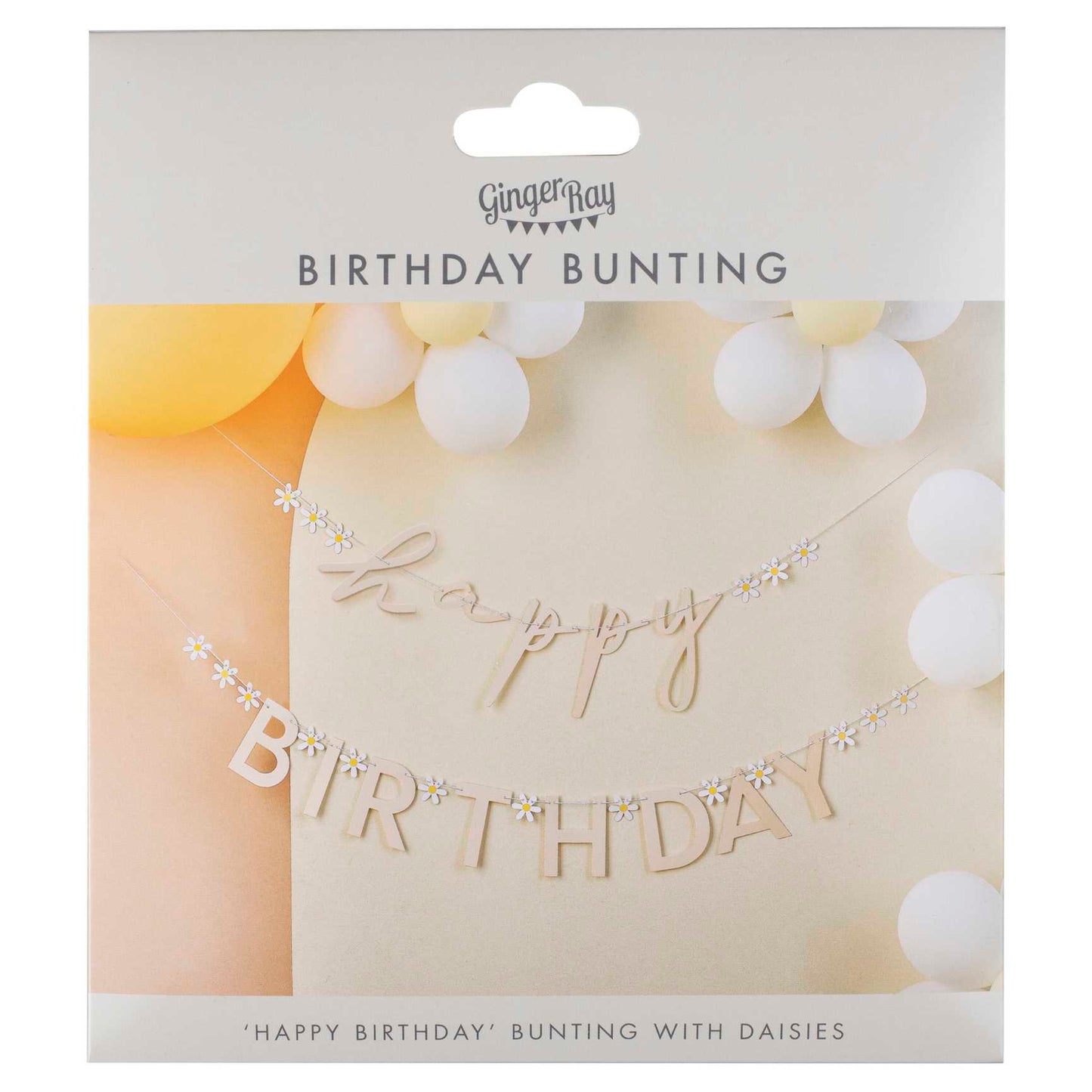 Daisy floral Birthday bunting