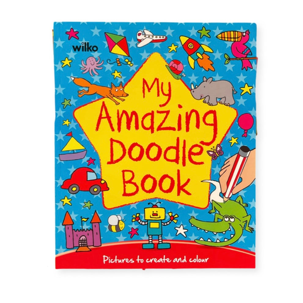 MY AMAZING DOODLE BOOK – BLUE