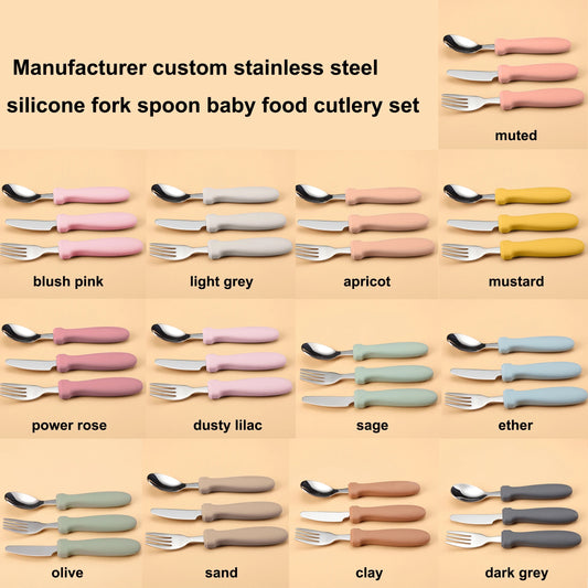 Baby- Kids - steel cutlery set