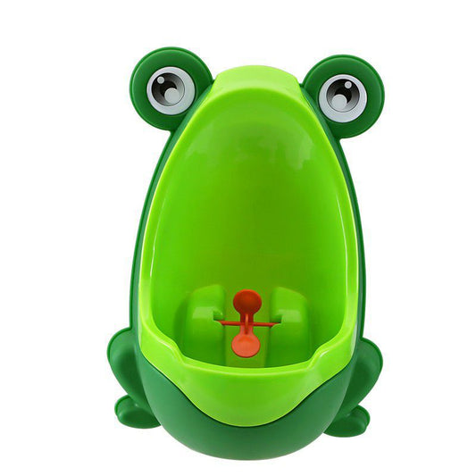 Frog potty training urinal for boys