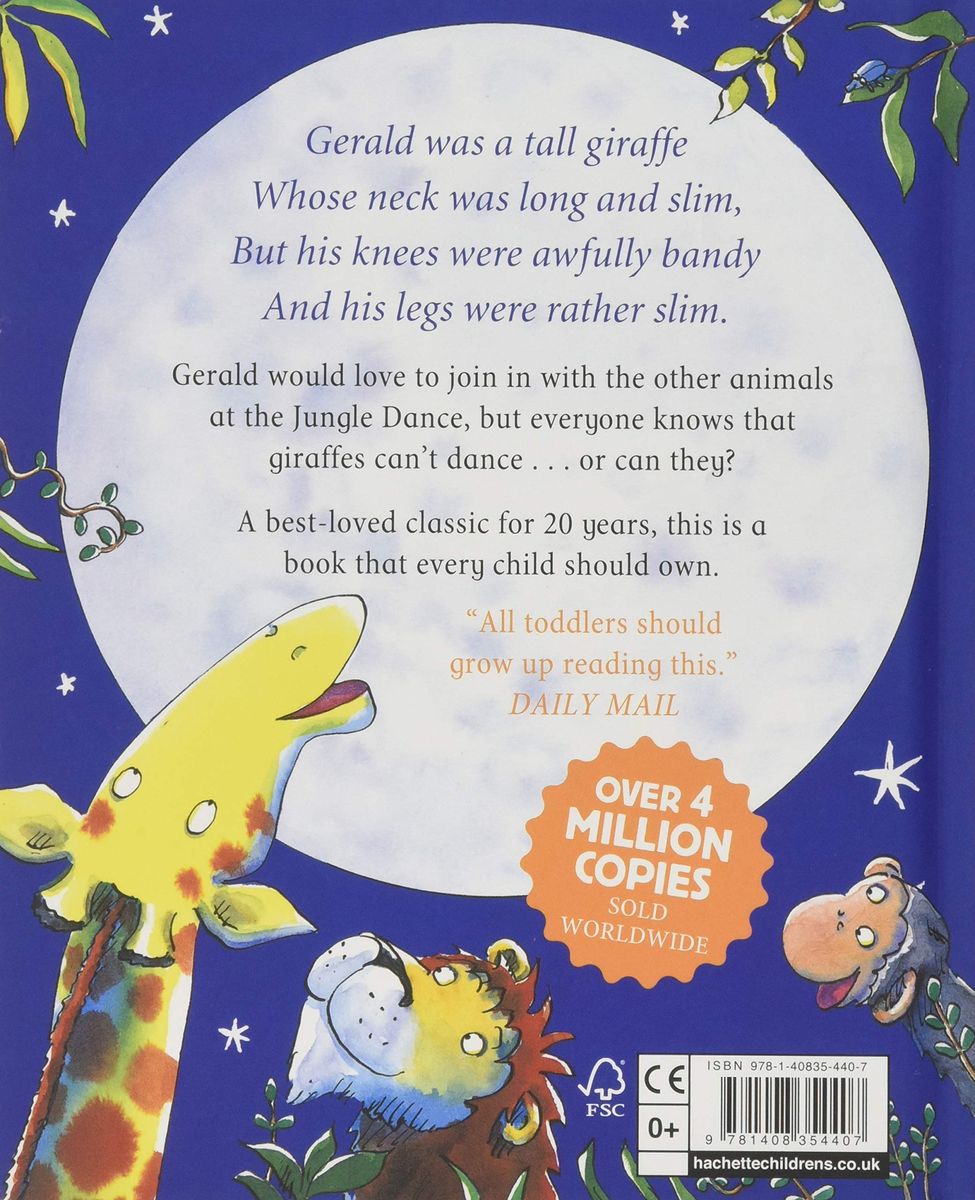 Giraffes Can't Dance Board Book