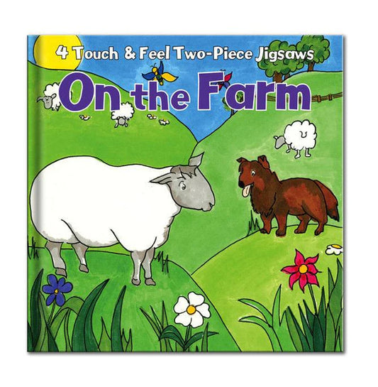 Touch and Feel Two-Piece Jigsaws - On the Farm