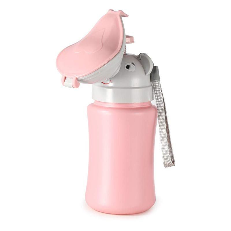 Girls Travel Pee Urinal Potty Training Cup Bottle Container