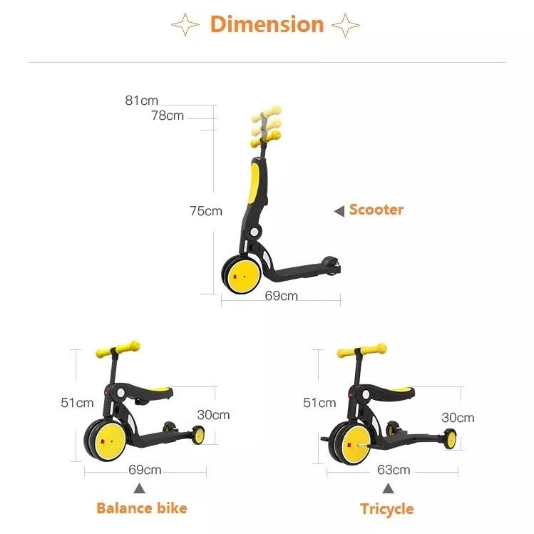 5 in 1 Scooter