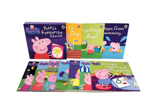 Peppa Pig Peppa's Favourite Stories Collection Slipcase (10 Books)