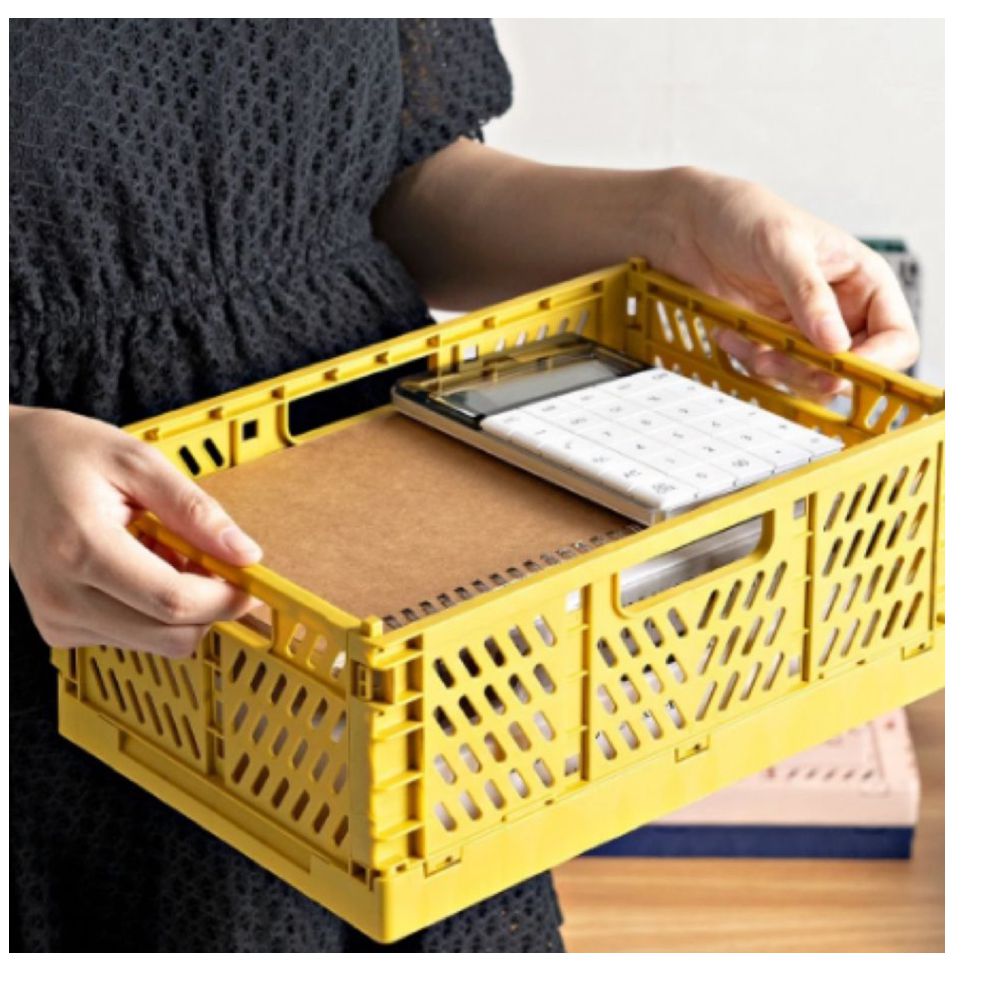 Foldable Storage Crates - set of 2